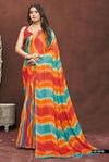 Patrangini By Vallabhi Chiffon Printed Daily Wear Wholesale Saree Suppliers In Mumbai